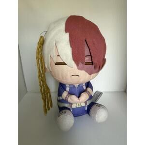 Banpresto My Hero Academia Anime  Plush  Stuffed Toy Doll Shoto Todoroki Used